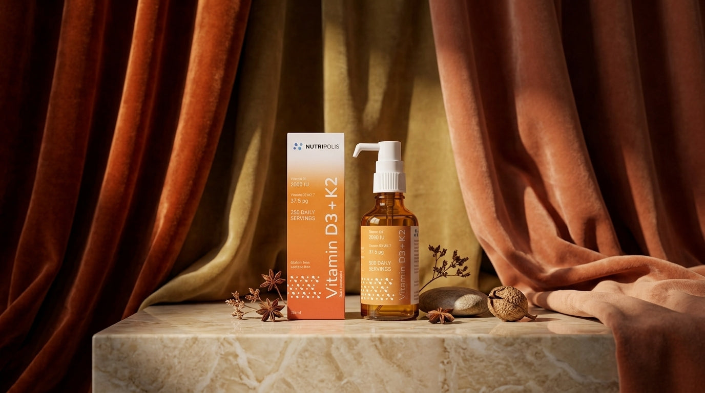 Vitamin D3 + K2: The Synergy Your Bones, Heart and Immune System Have Been Waiting For