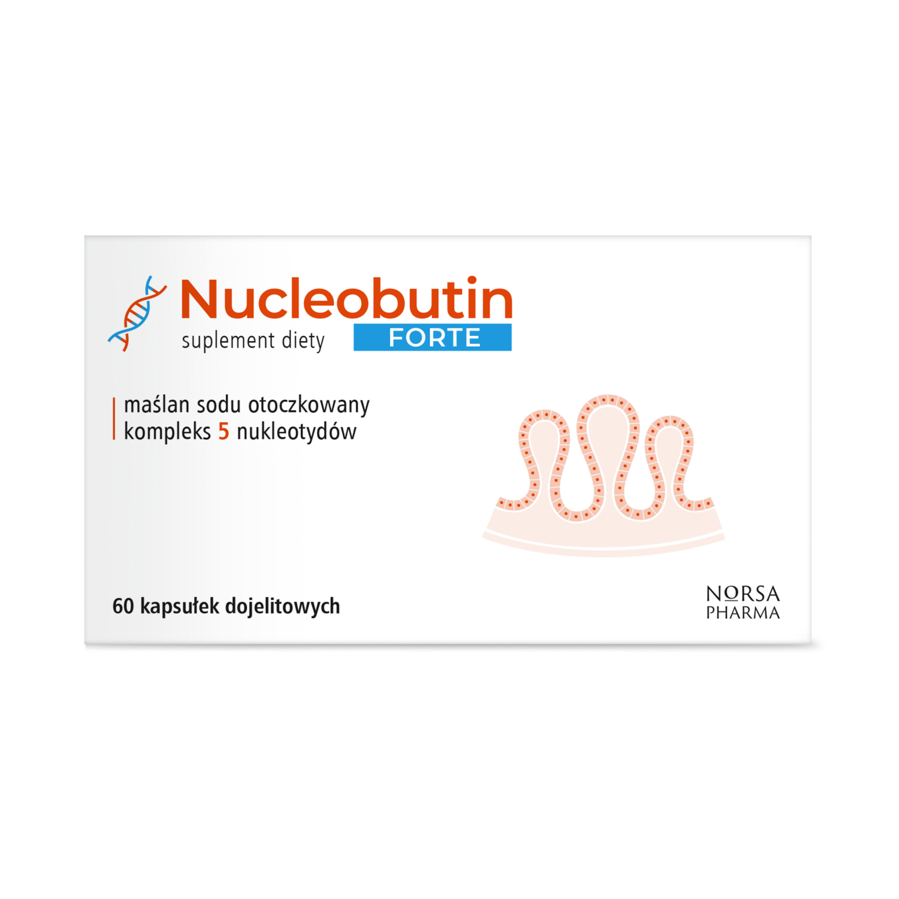 Nucleobutin Forte | 60 capsules