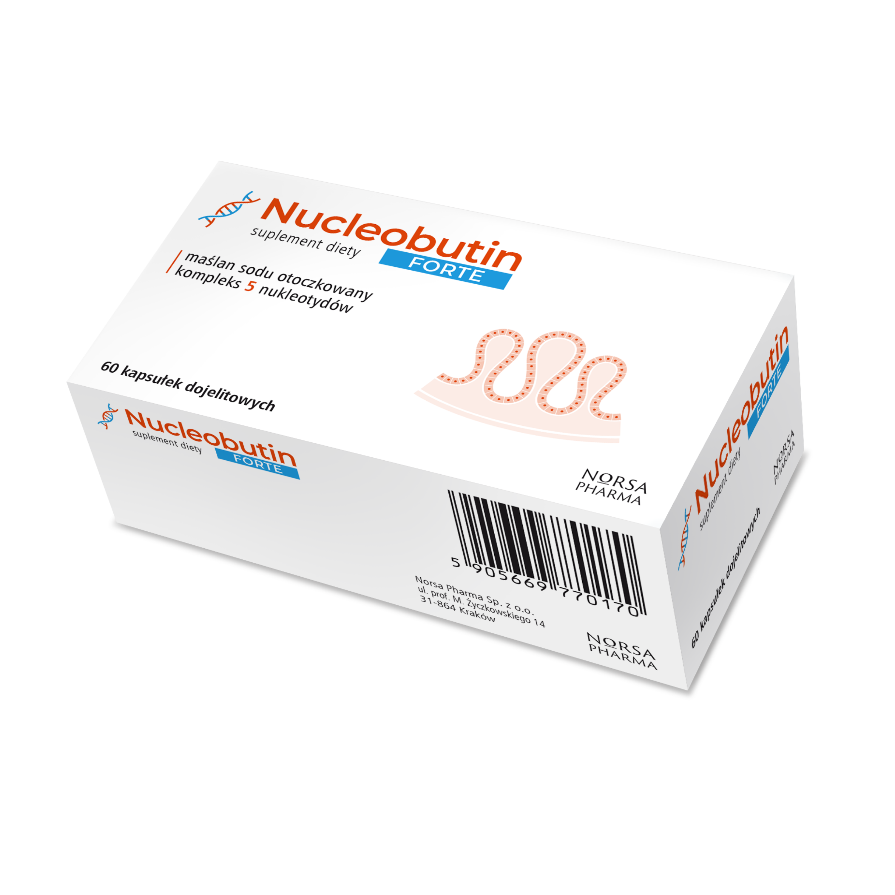 Nucleobutin Forte | 60 capsules