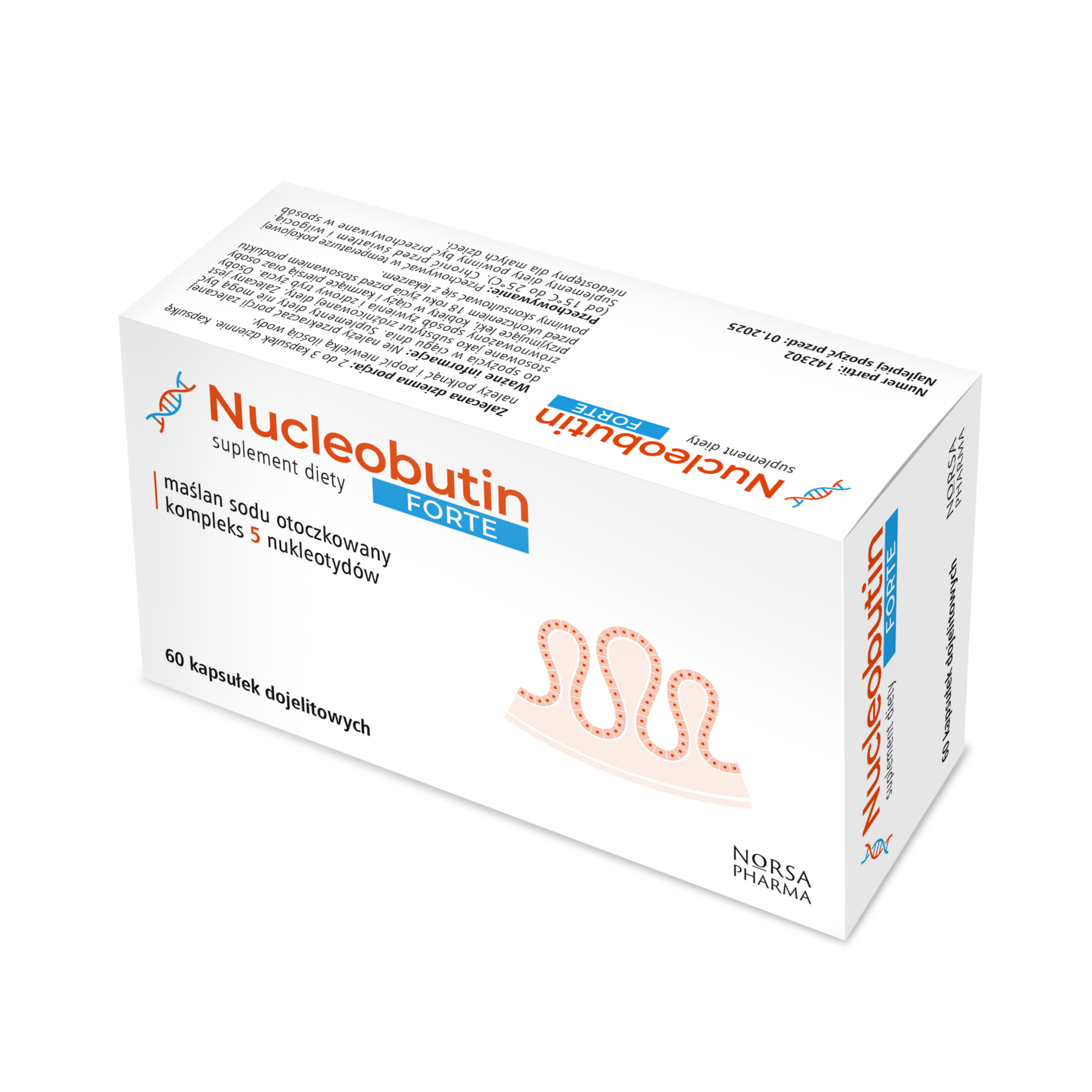 Nucleobutin Forte | 60 capsules