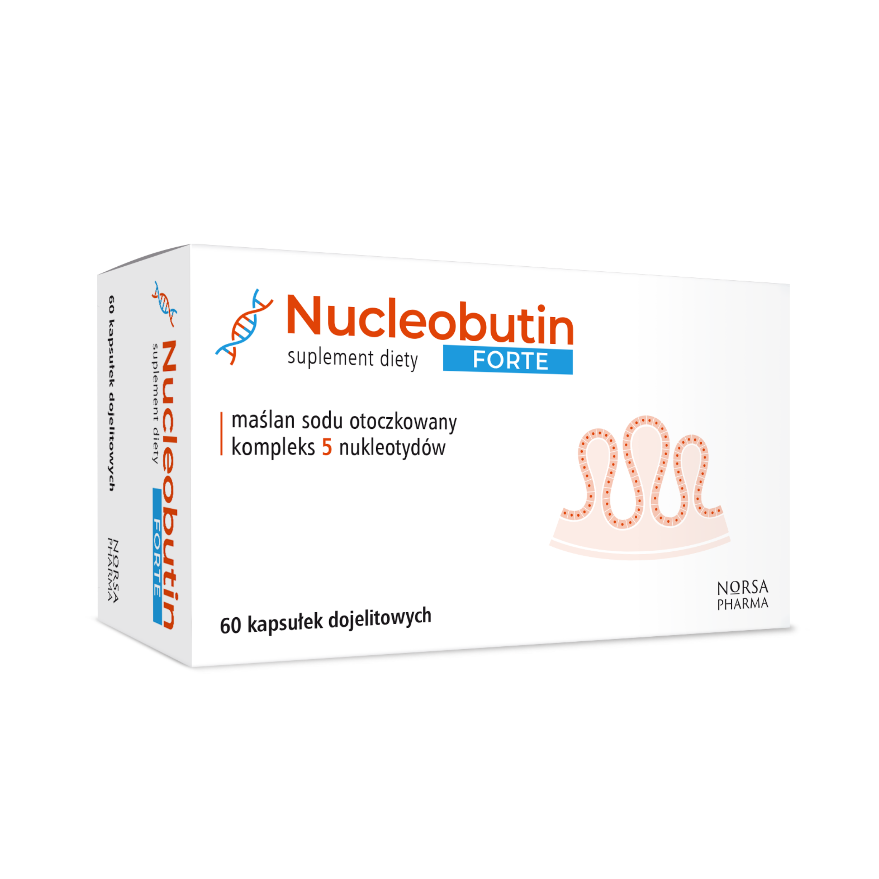 Nucleobutin Forte | 60 capsules
