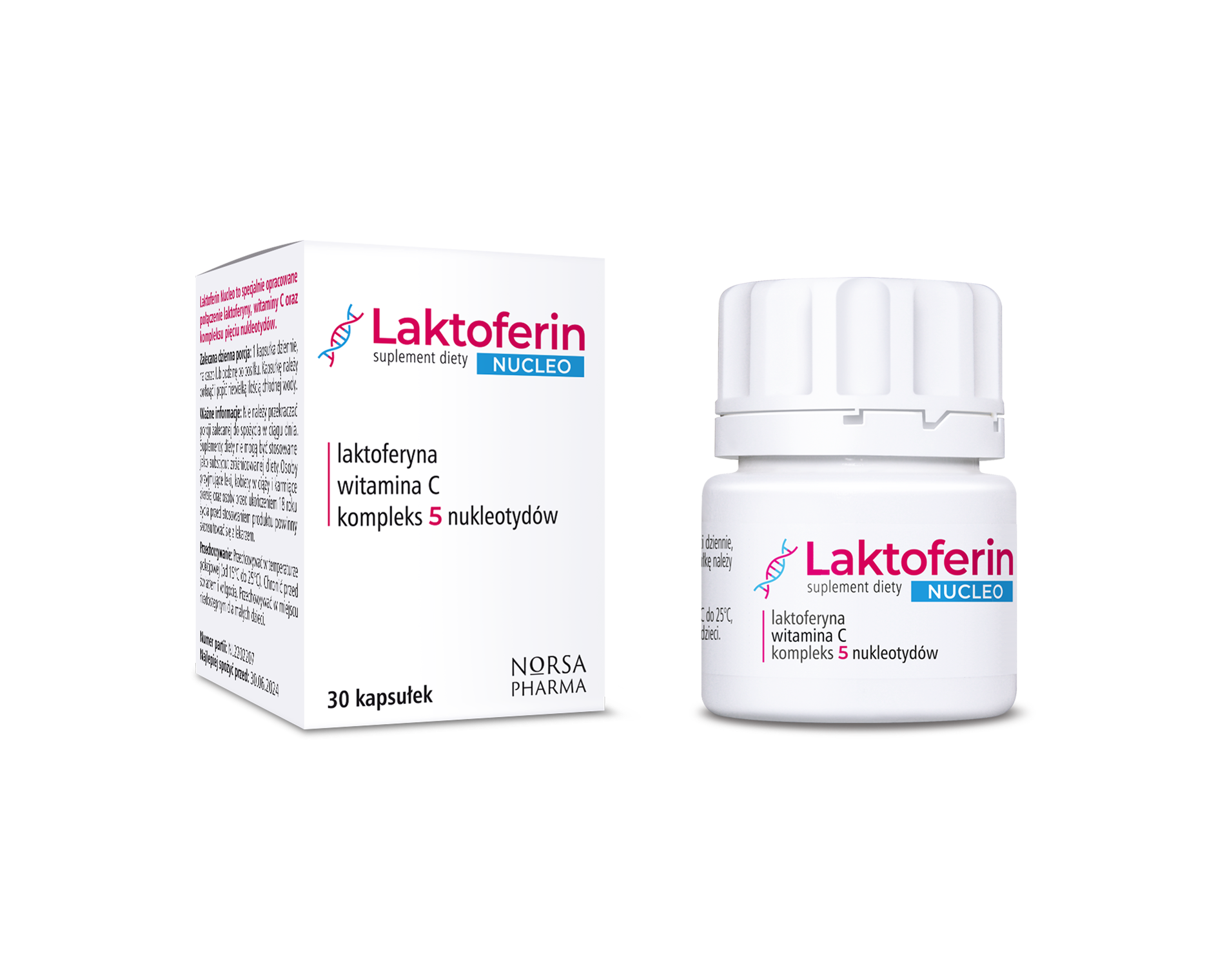 Lactoferin Nucleo | 30 capsules