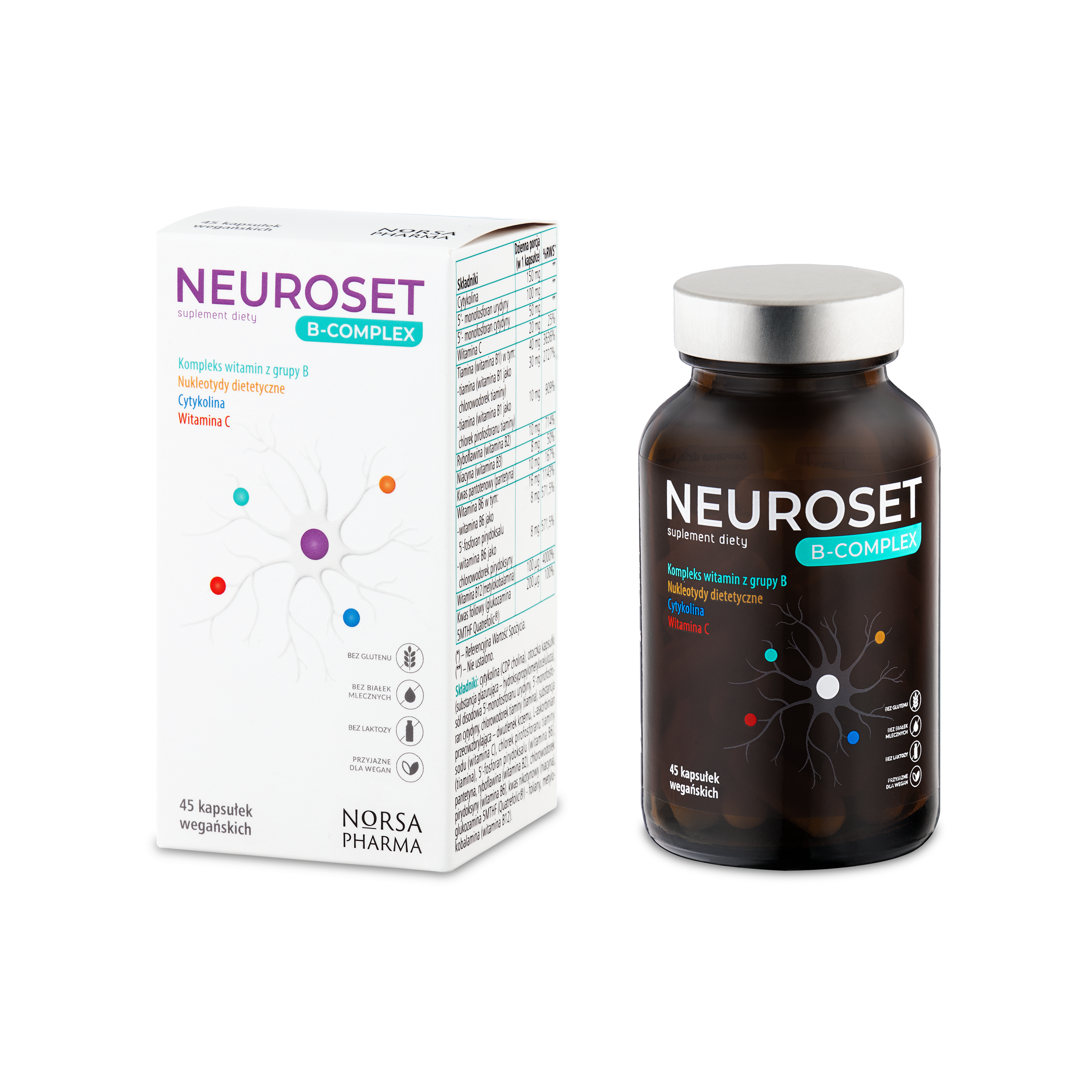 Neuroset B-Complex | 45 capsules