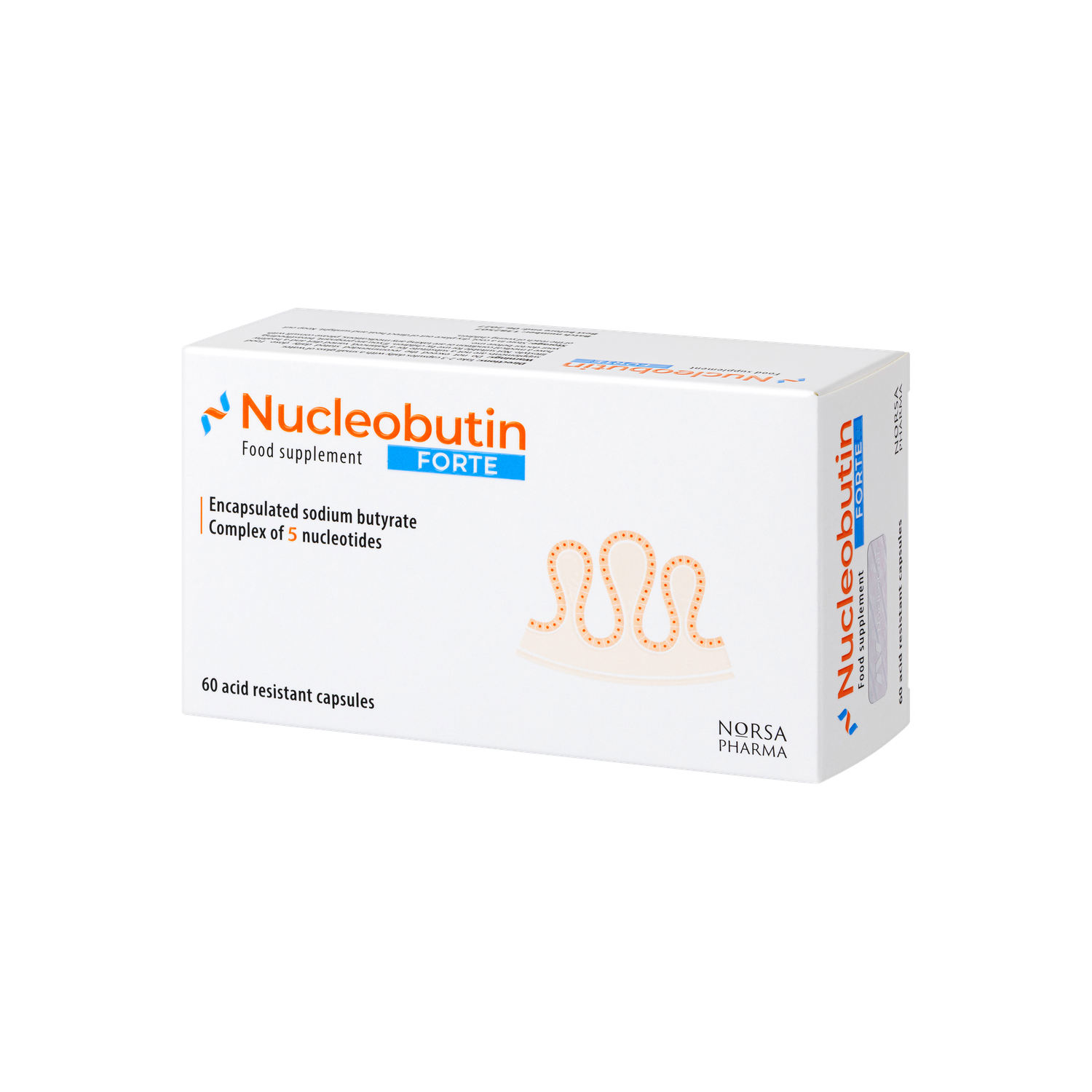 Nucleobutin FORTE — Enteric-Coated Sodium Butyrate with Dietary Nucleotides