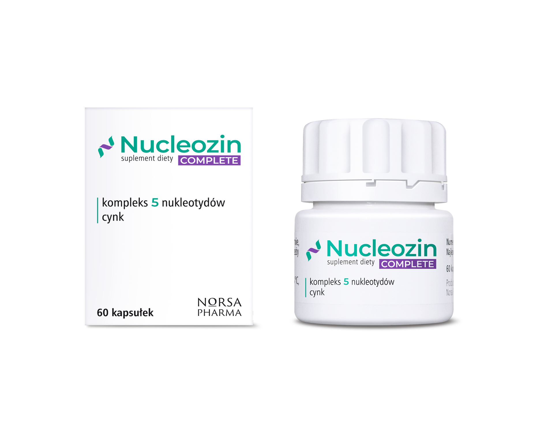 Nucleozin Complete | 60 capsules